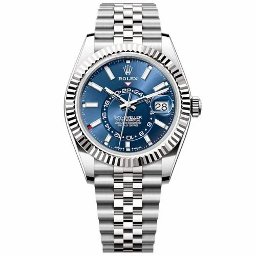Rolex Sky-Dweller Stainless Steel - White Gold / Blue / Jubilee 336934-0006 (M336934-0006)